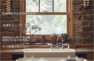 3か月で3kg痩せる